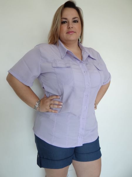 Blusa Gaby - Viscolycra - G/ Big e GG/Big